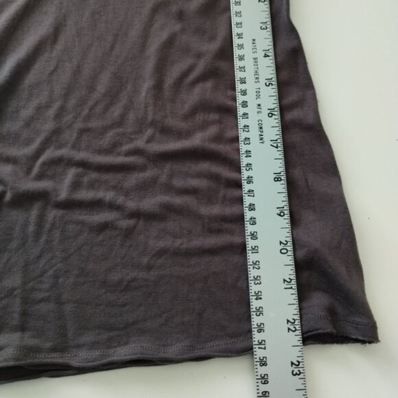 Majestic Paris V Neck Top Size 2 - Picture 7 of 8